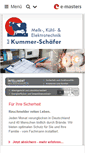 Mobile Screenshot of kummerschaefer.de